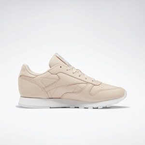 Adidasy Damskie Reebok Classic Leather Białe PL 82VCMQF